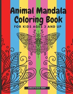 Livre de coloriage Mandala d'animaux pour les enfants de 3 ans et plus : Livre de coloriage mignon avec des contours noirs, des dessins d'animaux, 36 pages uniques d'un seul côté pour promouvoir la créati... - Animal Mandala Coloring Book for Kids Ages 3 and UP: Cute coloring book with black outlines, Animal Designs, 36 unique one-side pages promoting creati