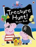 Peppa Pig : Chasse au trésor ! Livre d'autocollants - Peppa Pig: Treasure Hunt! Sticker Book