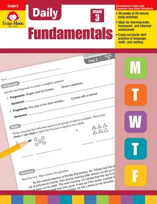 Fondamentaux quotidiens, 3e année - Daily Fundamentals, Grade 3