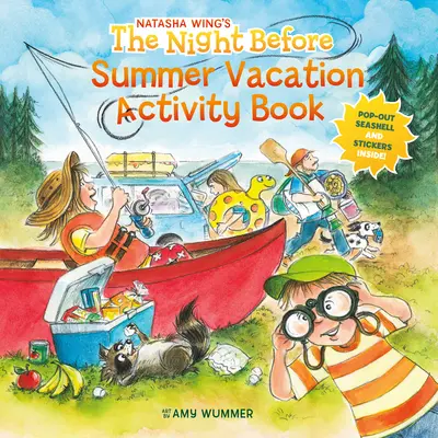 La nuit avant les vacances d'été Cahier d'activités - The Night Before Summer Vacation Activity Book