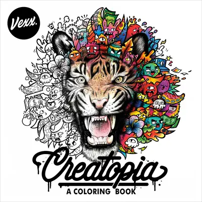 Creatopia : Un livre de coloriage - Creatopia: A Coloring Book