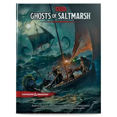 Les fantômes de Saltmarsh de Donjons et Dragons Livre à couverture rigide (D&d Adventure) - Dungeons & Dragons Ghosts of Saltmarsh Hardcover Book (D&d Adventure)