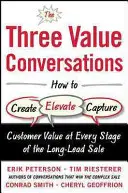 Les trois conversations sur la valeur : Comment créer, élever et capturer la valeur client à chaque étape de la vente à long terme - The Three Value Conversations: How to Create, Elevate, and Capture Customer Value at Every Stage of the Long-Lead Sale