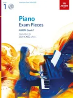 Piano Exam Pieces 2021 & 2022, ABRSM Grade 1, with CD - Selected from the 2021 & 2022 syllabus