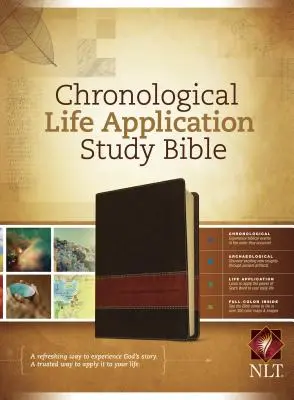 Bible d'étude chronologique - NLT - Chronological Life Application Study Bible-NLT