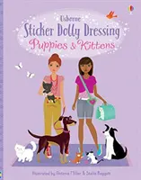 Autocollant Dolly habillant des chiots et des chatons - Sticker Dolly Dressing Puppies & Kittens
