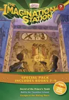 Pack spécial Imagination Station, livres 7 à 9 : Le secret du tombeau du prince / La bataille de l'île cannibale / La fuite vers la cachette - The Imagination Station Special Pack, Books 7-9: Secret of the Prince's Tomb/Battle for Cannibal Island/Escape to the Hiding Place