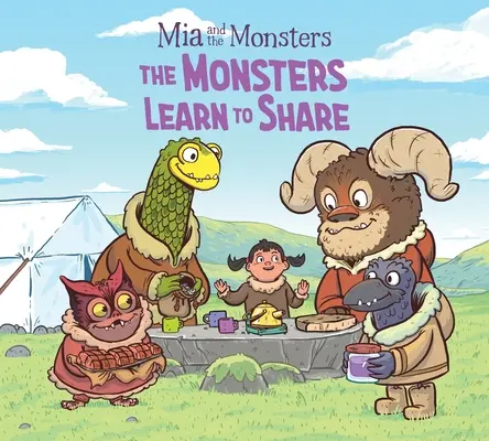 MIA et les monstres : Les monstres apprennent à partager : Édition anglaise - MIA and the Monsters: The Monsters Learn to Share: English Edition