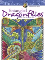 Creative Haven - Livre à colorier des libellules enchevêtrées - Creative Haven Entangled Dragonflies Coloring Book
