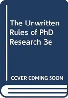 Règles non écrites de la recherche doctorale 3e - Unwritten Rules of PhD Research 3e