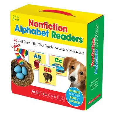 Nonfiction Alphabet Readers : 26 titres parfaits pour apprendre les lettres de A à Z - Nonfiction Alphabet Readers: 26 Just-Right Titles That Teach the Letters from A to Z