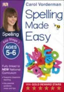 Spelling Made Easy, 5-6 ans (Key Stage 1) - Supports pour le programme national, cahier d'exercices d'anglais - Spelling Made Easy, Ages 5-6 (Key Stage 1) - Supports the National Curriculum, English Exercise Book