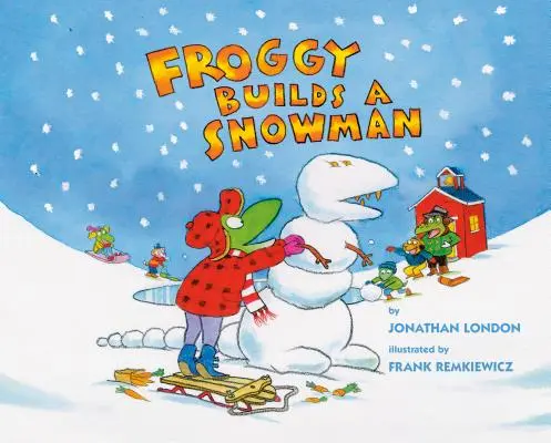 Froggy construit un bonhomme de neige - Froggy Builds a Snowman