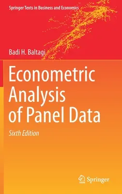 Analyse économétrique des données de panel - Econometric Analysis of Panel Data