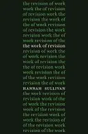 Le travail de révision - The Work of Revision