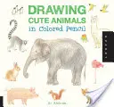 Dessiner des animaux mignons au crayon de couleur - Drawing Cute Animals in Colored Pencil