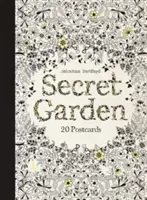 Jardin secret : 20 cartes postales - Secret Garden: 20 Postcards