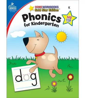 Phonics for Kindergarten, Grade K : Gold Star Edition (en anglais) - Phonics for Kindergarten, Grade K: Gold Star Edition