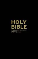 NIV Holy Bible - Anglicised Black Gift and Award (Bible anglicisée en noir) - NIV Holy Bible - Anglicised Black Gift and Award