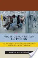 De la déportation à la prison : La politique d'application des lois sur l'immigration dans l'Amérique de l'après-droits civiques - From Deportation to Prison: The Politics of Immigration Enforcement in Post-Civil Rights America