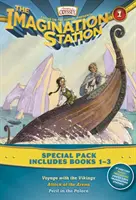 Imagination Station Books 3-Pack : Voyage avec les Vikings / Attaque à l'arène / Péril au palais - Imagination Station Books 3-Pack: Voyage with the Vikings / Attack at the Arena / Peril in the Palace