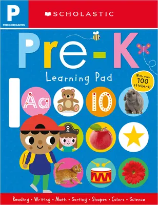 Bloc d'apprentissage pour la maternelle : Bloc d'apprentissage Scholastic Early Learners (Bloc d'apprentissage) - Pre-K Learning Pad: Scholastic Early Learners (Learning Pad)