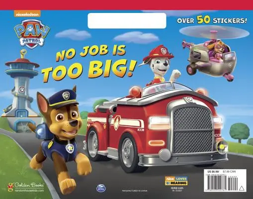 Aucun travail n'est trop grand ! (Paw Patrol) - No Job Is Too Big! (Paw Patrol)