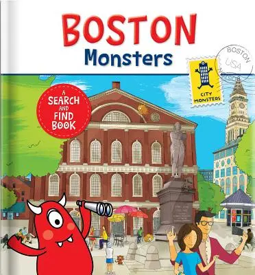 Les monstres de Boston : Un livre à chercher et à trouver - Boston Monsters: A Search-And-Find Book