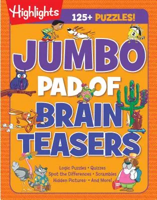 Jumbo Pad of Brain Teasers (en anglais) - Jumbo Pad of Brain Teasers