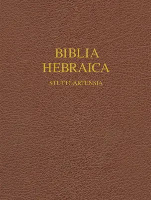 Biblia Hebraic Stuttgartensia-FL-Marge large - Biblia Hebraic Stuttgartensia-FL-Wide Margin