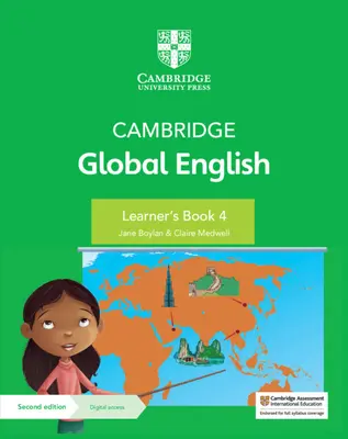Cambridge Global English Learner's Book 4 avec Digital Access (1 an) : Pour l'anglais primaire de Cambridge en tant que seconde langue - Cambridge Global English Learner's Book 4 with Digital Access (1 Year): For Cambridge Primary English as a Second Language