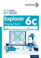 Numicon : Numérique, formes et calcul 6 Cahier de progression de l'explorateur C (paquet de 30) - Numicon: Number, Pattern and Calculating 6 Explorer Progress Book C (Pack of 30)