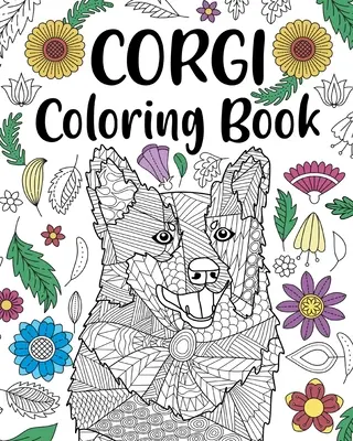 Livre à colorier Corgi - Corgi Coloring Book