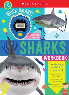 Le livre d'exercices Quick Smarts Sharks : Scholastic Early Learners (cahier d'exercices) - Quick Smarts Sharks Workbook: Scholastic Early Learners (Workbook)