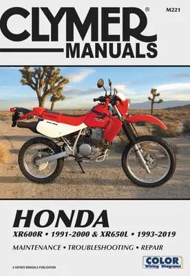 Manuel Clymer Honda Xr600r - 1991-2000 & Xr650l - 1993-2019 : Entretien - Dépannage - Réparation - Honda Xr600r - 1991-2000 & Xr650l - 1993-2019 Clymer Manual: Maintenance - Troubleshooting - Repair