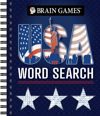 Jeux cérébraux - Mots cachés sur les États-Unis (#3) - Brain Games - USA Word Search (#3)