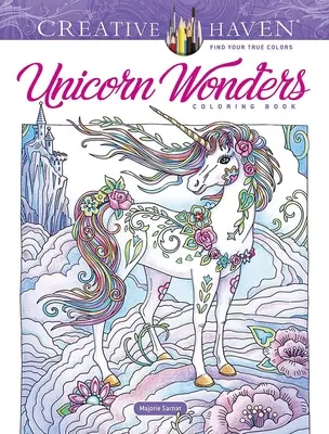 Livre à colorier Creative Haven Unicorn Wonders - Creative Haven Unicorn Wonders Coloring Book