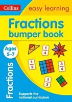 Fractions - Livre d'accompagnement 5-7 ans - Idéal pour l'apprentissage à la maison - Fractions Bumper Book Ages 5-7 - Ideal for Home Learning