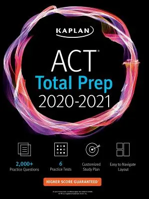 ACT Total Prep 2020-2021 - 6 tests pratiques + stratégies éprouvées + en ligne + vidéo - ACT Total Prep 2020-2021 - 6 Practice Tests + Proven Strategies + Online + Video