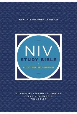 Bible d'étude NIV, édition entièrement révisée, couverture rigide, lettres rouges, impression confortable - NIV Study Bible, Fully Revised Edition, Hardcover, Red Letter, Comfort Print