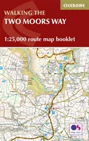 Two Moors Way Map Booklet - 1:25,000 OS Route Mapping (en anglais) - Two Moors Way Map Booklet - 1:25,000 OS Route Mapping