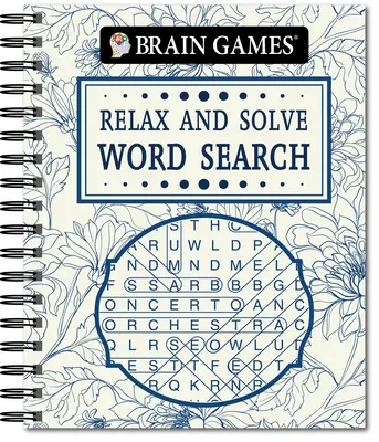Jeux cérébraux - Détendez-vous et résolvez : Recherche de mots (Toile) - Brain Games - Relax and Solve: Word Search (Toile)