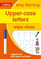 Lettres majuscules : Livre d'activités à effacer - Upper Case Letters: Wipe-Clean Activity Book