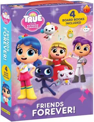 True et le royaume de l'arc-en-ciel : Amis pour toujours : 4 livres inclus - True and the Rainbow Kingdom: Friends Forever: 4 Books Included