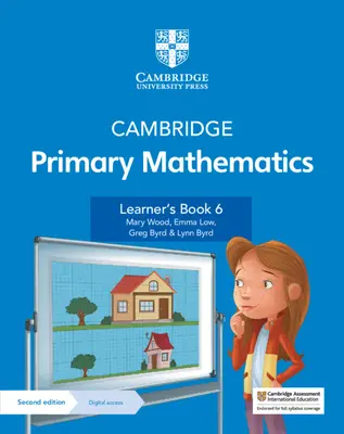 Cambridge Primary Mathematics Learner's Book 6 avec Digital Access (1 an) - Cambridge Primary Mathematics Learner's Book 6 with Digital Access (1 Year)