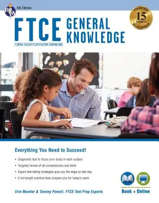 FTCE General Knowledge 4e édition, livre + en ligne - FTCE General Knowledge 4th Ed., Book + Online