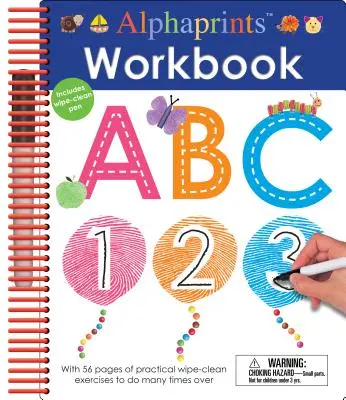 Alphaprints : Cahier d'exercices ABC à essuyer - Alphaprints: Wipe Clean Workbook ABC