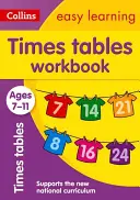 Collins Easy Learning Age 7-11 -- Times Tables Workbook Ages 7-11 : Nouvelle édition - Collins Easy Learning Age 7-11 -- Times Tables Workbook Ages 7-11: New Edition