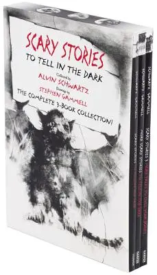 Coffret de livres de poche d'histoires effrayantes : La collection complète de 3 livres avec l'art classique de Stephen Gammell - Scary Stories Paperback Box Set: The Complete 3-Book Collection with Classic Art by Stephen Gammell