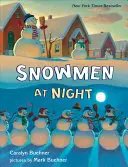 Les bonshommes de neige la nuit Lap Board Book - Snowmen at Night Lap Board Book